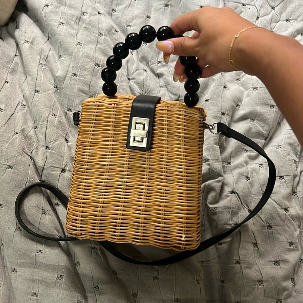 Woven Summer Shoulder Bag
